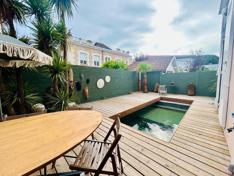 Villa8Pers 3'Piedplage Pleincentre Piscine Parking Аркашон Екстериор снимка